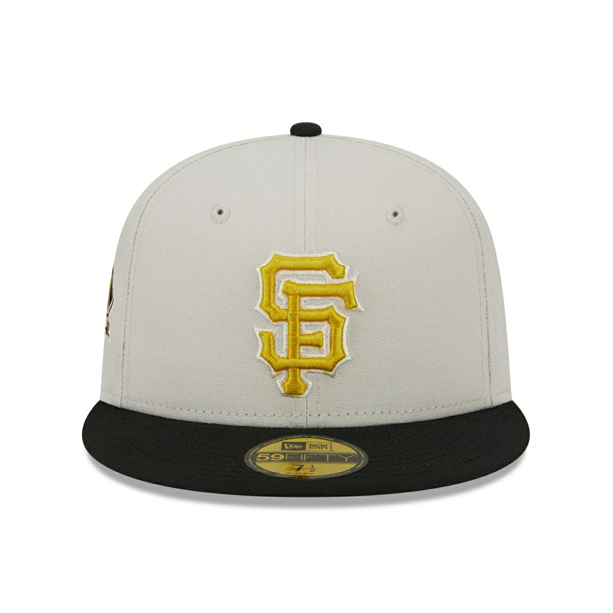 San Francisco Giants Two-Tone Stone New Era 59FIFTY Fitted MLB Cap Lifestyle