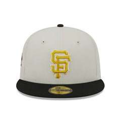 San Francisco Giants Two-Tone Stone New Era 59FIFTY Fitted MLB Cap Lifestyle
