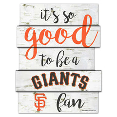 San Francisco Giants Birchwood MLB Wood Sign Lifestyle