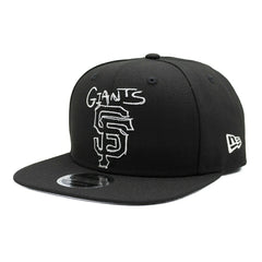 San Francisco Giants Scribble New Era Original Fit 9FIFTY MLB Snapback Cap Lifestyle