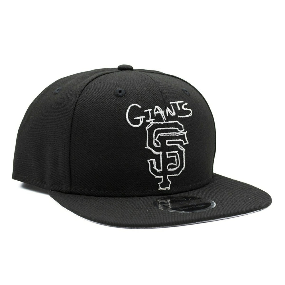 San Francisco Giants Scribble New Era Original Fit 9FIFTY MLB Snapback Cap Lifestyle