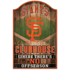 San Francisco Giants WinCraft MLB Clubhouse Wood Sign Taass sale