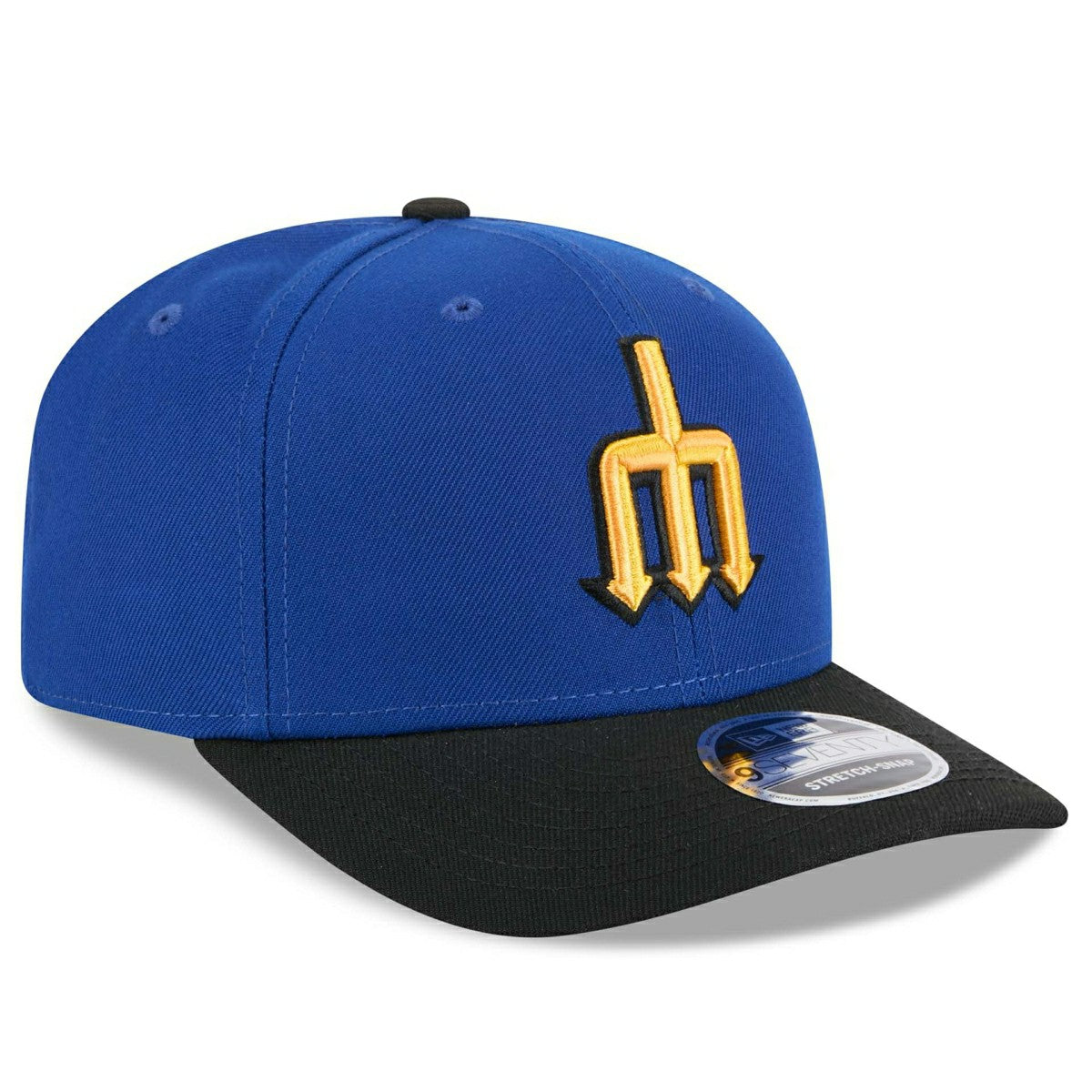 Seattle Mariners MLB City Connect Stretch-Snap 9SEVENTY Cap Blue Fashion