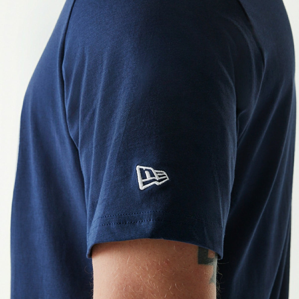 Seattle Mariners Team Logo New Era MLB T-Shirt Navy Classic