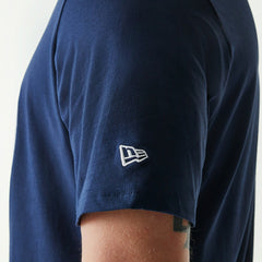 Seattle Mariners Team Logo New Era MLB T-Shirt Navy Classic