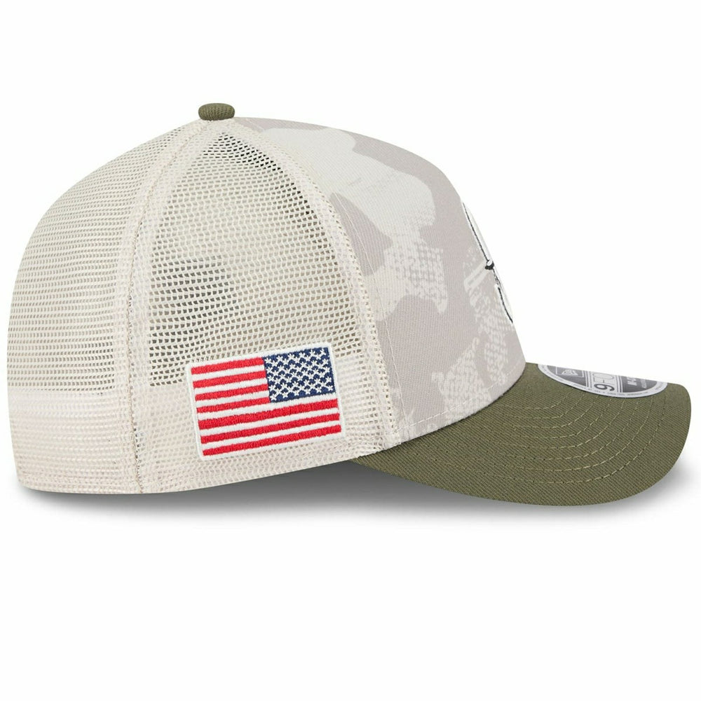 Seattle Mariners 2025 MLB Armed Forces 9FORTY M-Crown A-Frame Snapback Cap Lifestyle