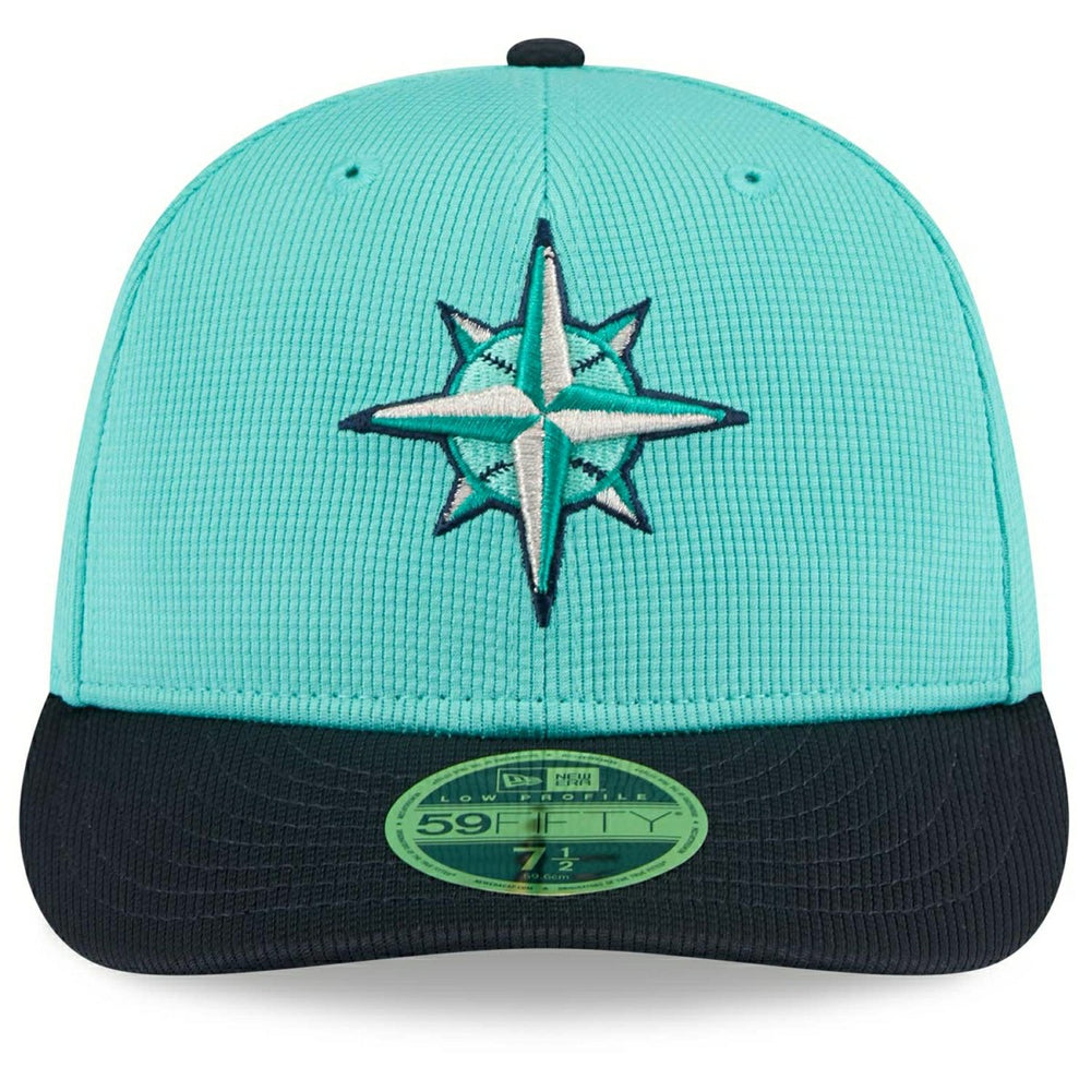 Seattle Mariners 2025 MLB Spring Training Low Profile 59FIFTY Fitted Cap Green Classic