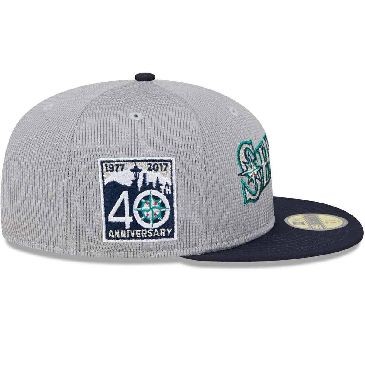 Seattle Mariners Pivot Mesh Crown New Era 59FIFTY Fitted MLB Cap Taass sale