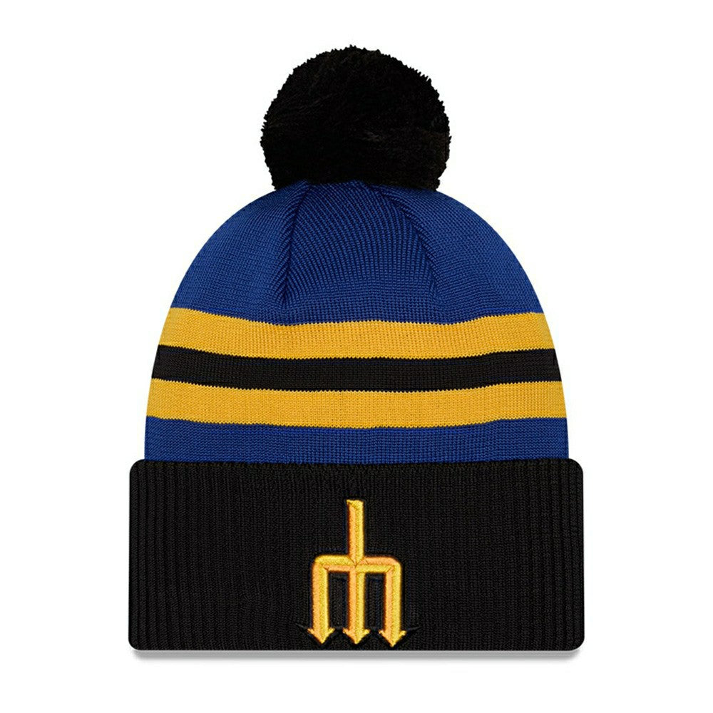 Seattle Mariners Authentic City Connect New Era MLB Knit Hat Taass US