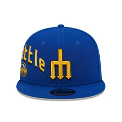 Seattle Mariners FP586 City Connect New Era 9FIFTY Snapback Cap Blue Classic