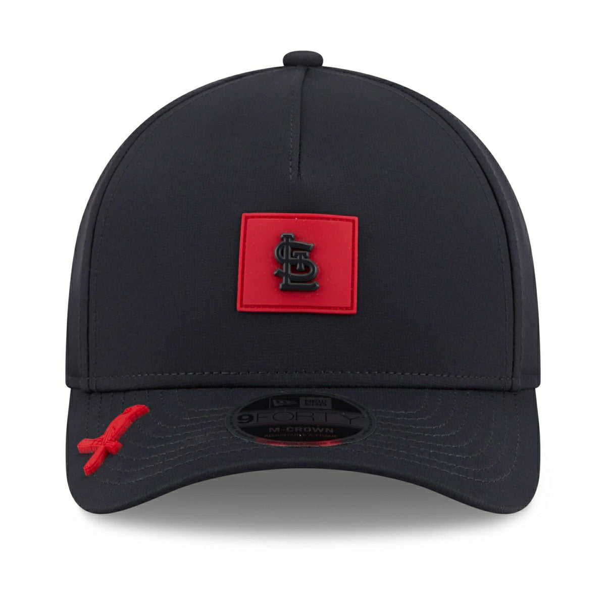 St. Louis Cardinals 2026 MLB Clubhouse 9FORTY M-Crown A-Frame Snapback Cap Classic