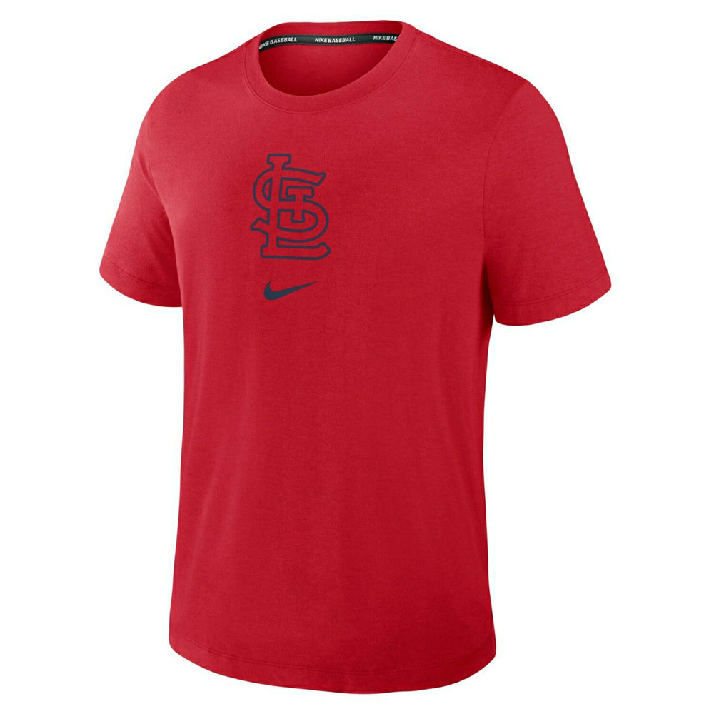 St. Louis Cardinals Early Work 2025 MLB Authentic Nike Tri-Blend T-Shirt Red Fashion