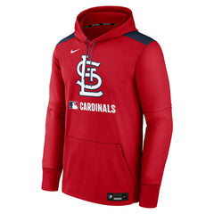St. Louis Cardinals 2025 MLB Authentic Performance Therma Hoodie Red Taass US