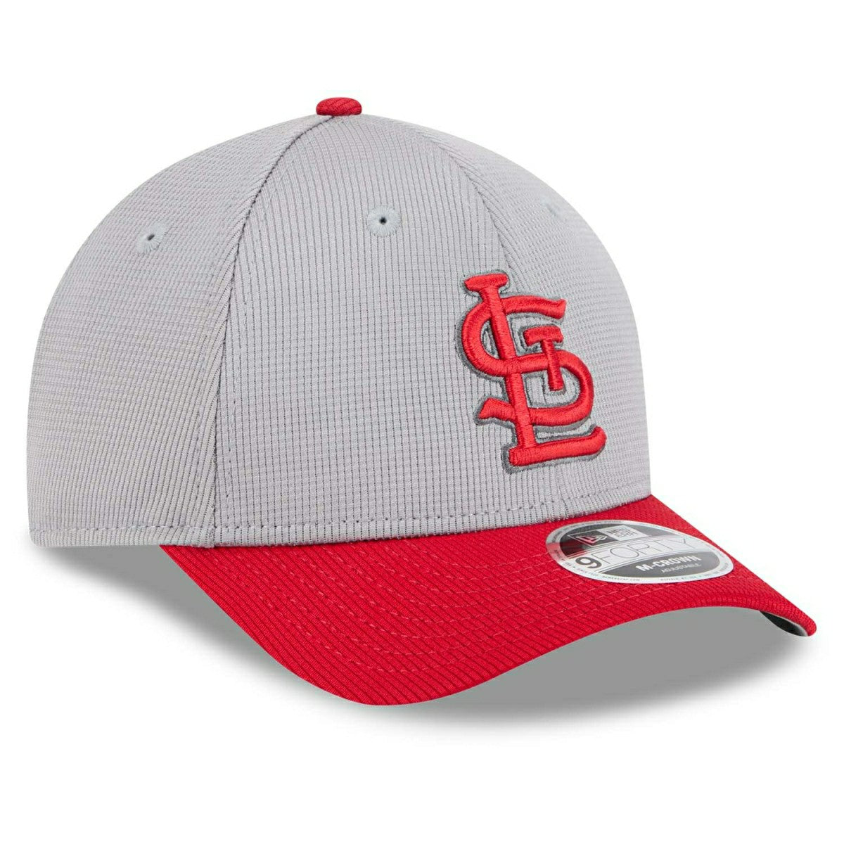 St. Louis Cardinals Colorway 2025 MLB Batting Practice 9FORTY M-Crown Snapback Cap Gray Classic