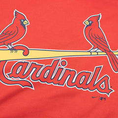 St. Louis Cardinals Wordmark Nike Therma Dri-FIT MLB Hoodie Red Taass for sale