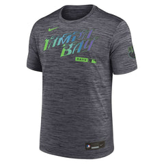 Tampa Bay Rays City Connect 2026 MLB Authentic Velocity T-Shirt Gray Taass US