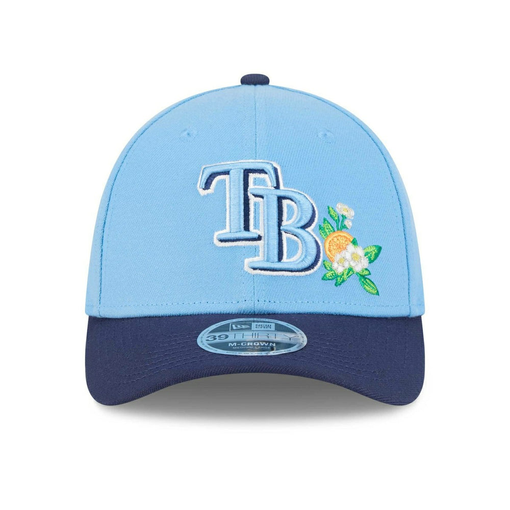 Tampa Bay Rays 2026 MLB Spring Training 39THIRTY M-Crown Flex Cap Blue Classic