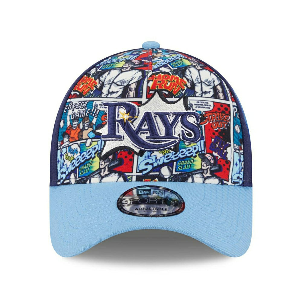 Tampa Bay Rays 2025 MLB Players' Weekend 9FORTY A-Frame Snapback Cap Taass US