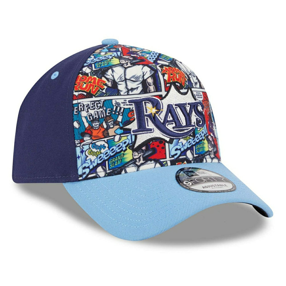 Tampa Bay Rays 2025 MLB Players' Weekend 9FORTY A-Frame Snapback Cap Taass US
