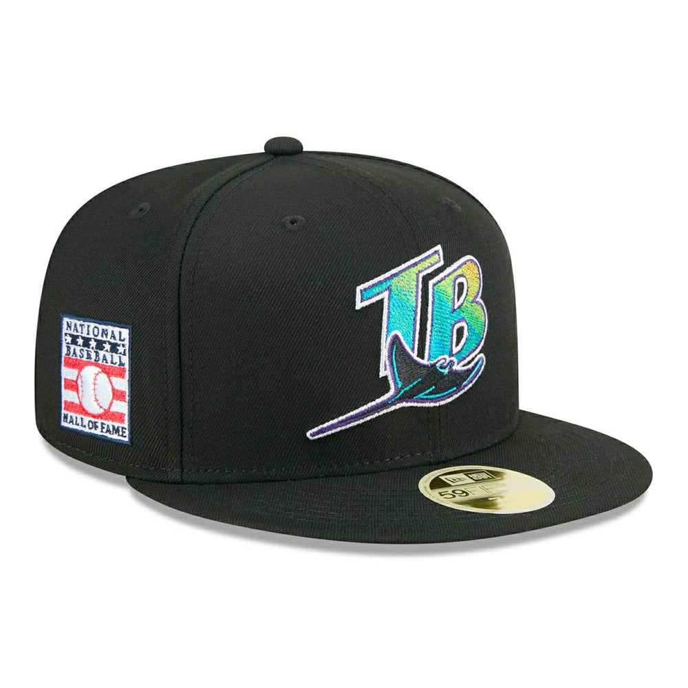 Tampa Bay Rays 2025 MLB Hall of Fame 59FIFTY Fitted Cap Black Fashion