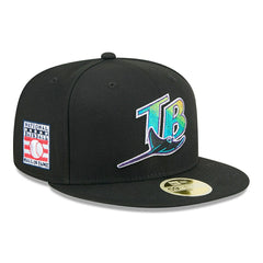 Tampa Bay Rays 2025 MLB Hall of Fame 59FIFTY Fitted Cap Black Fashion
