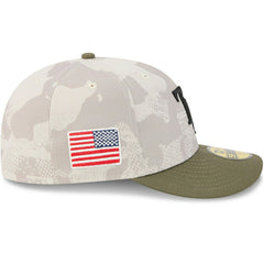 Tampa Bay Rays 2025 MLB Authentic Armed Forces Pre-Curved 59FIFTY Fitted Cap Fashion