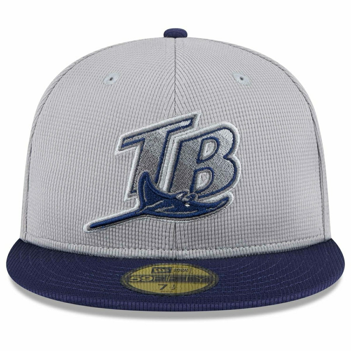 Tampa Bay Rays Colorway 2025 MLB Batting Practice 59FIFTY Fitted Cap Gray Taass sale
