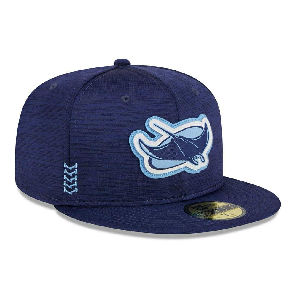 Tampa Bay Rays 2024 MLB Clubhouse New Era 59FIFTY Fitted Cap Navy Fashion