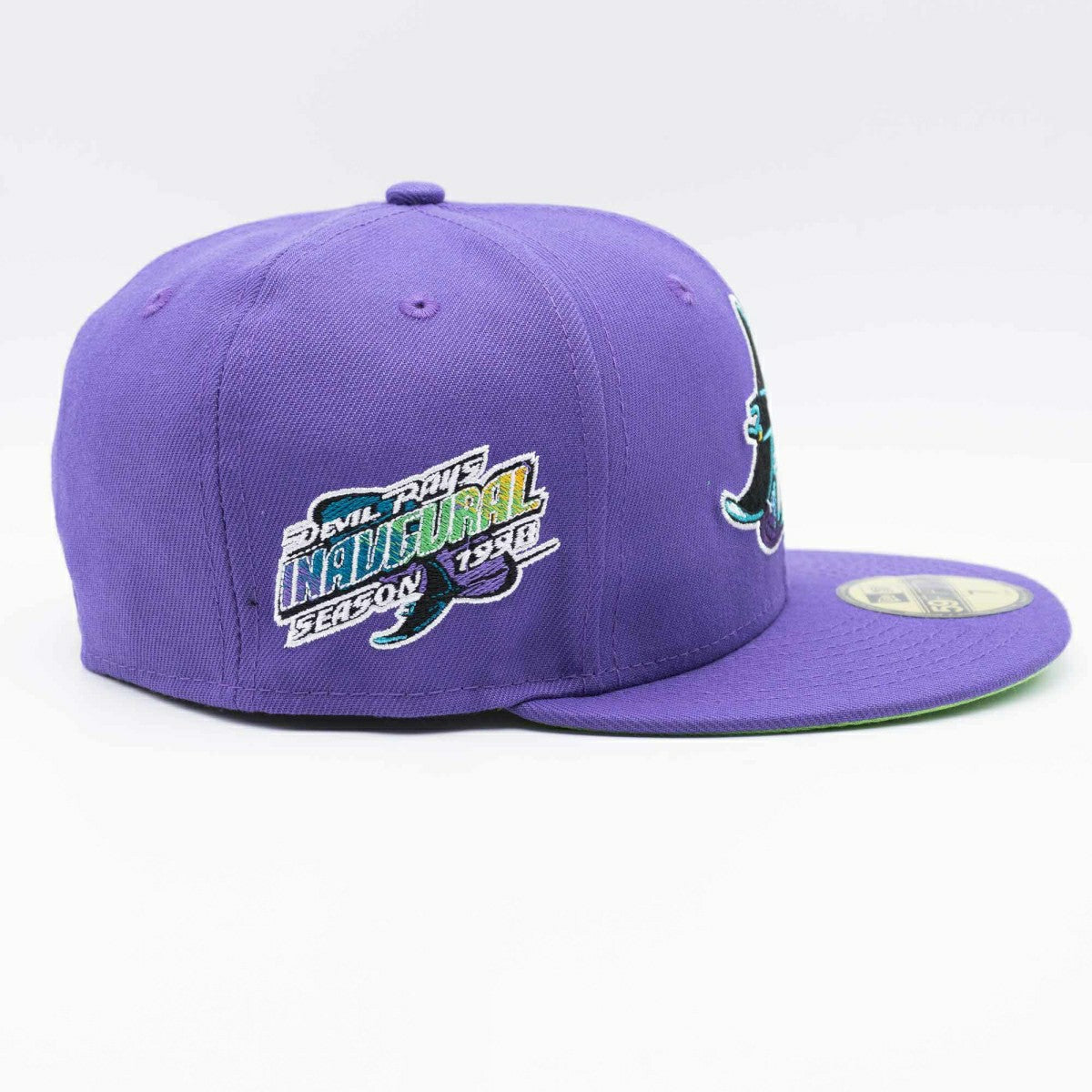 Tampa Bay Devil Rays 1998 Inaugural Season Cooperstown New Era 59FIFTY MLB Cap Fashion