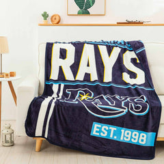 Tampa Bay Rays Walk Off Super Plush MLB Throw Taass sale