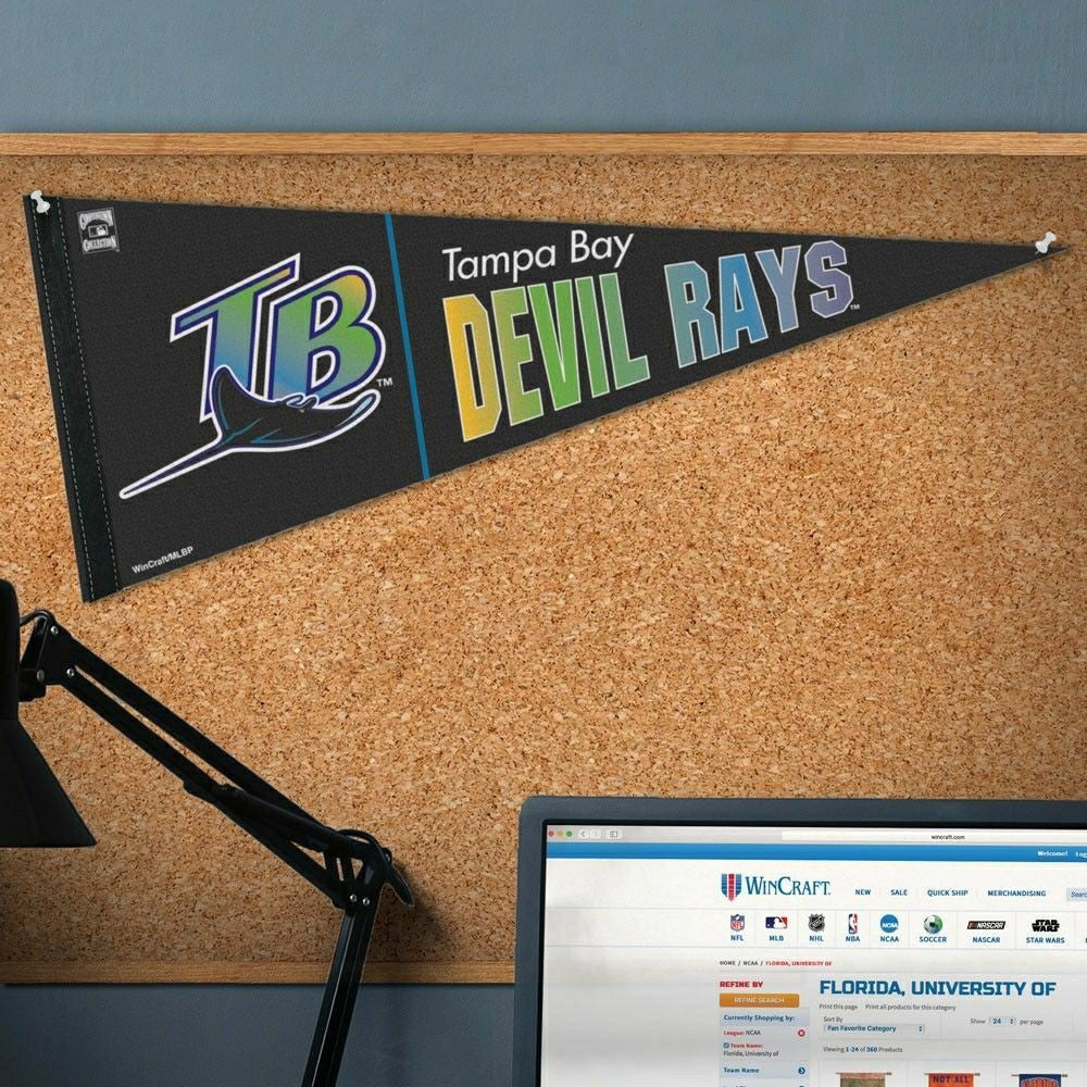 Tampa Bay Devil Rays Cooperstown Premium MLB Pennant Fashion
