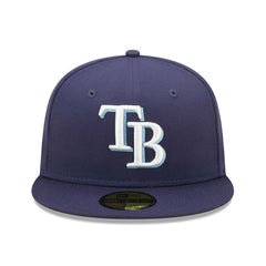 Tampa Bay Rays Authentic New Era 59FIFTY Fitted MLB Cap Game Lifestyle