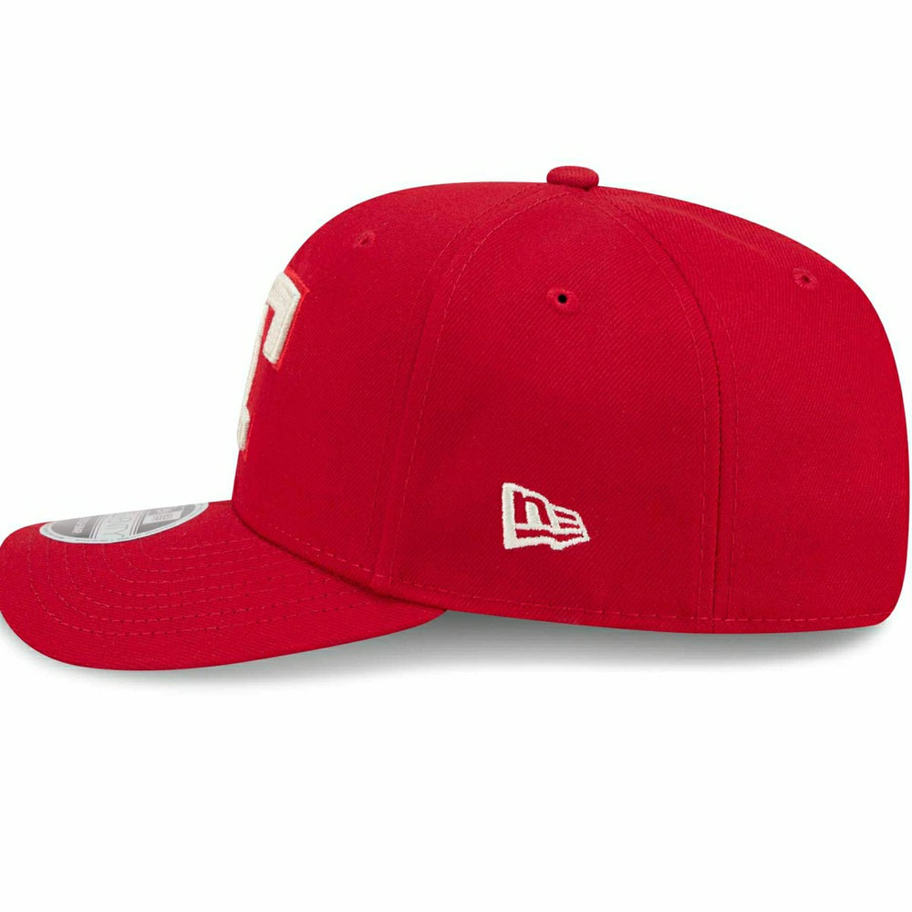 Texas Rangers MLB City Connect Stretch-Snap 9SEVENTY Cap Red Taass sale
