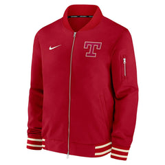 Texas Rangers City Connect 2026 MLB Authentic Dugout Bomber Jacket Red Taass US