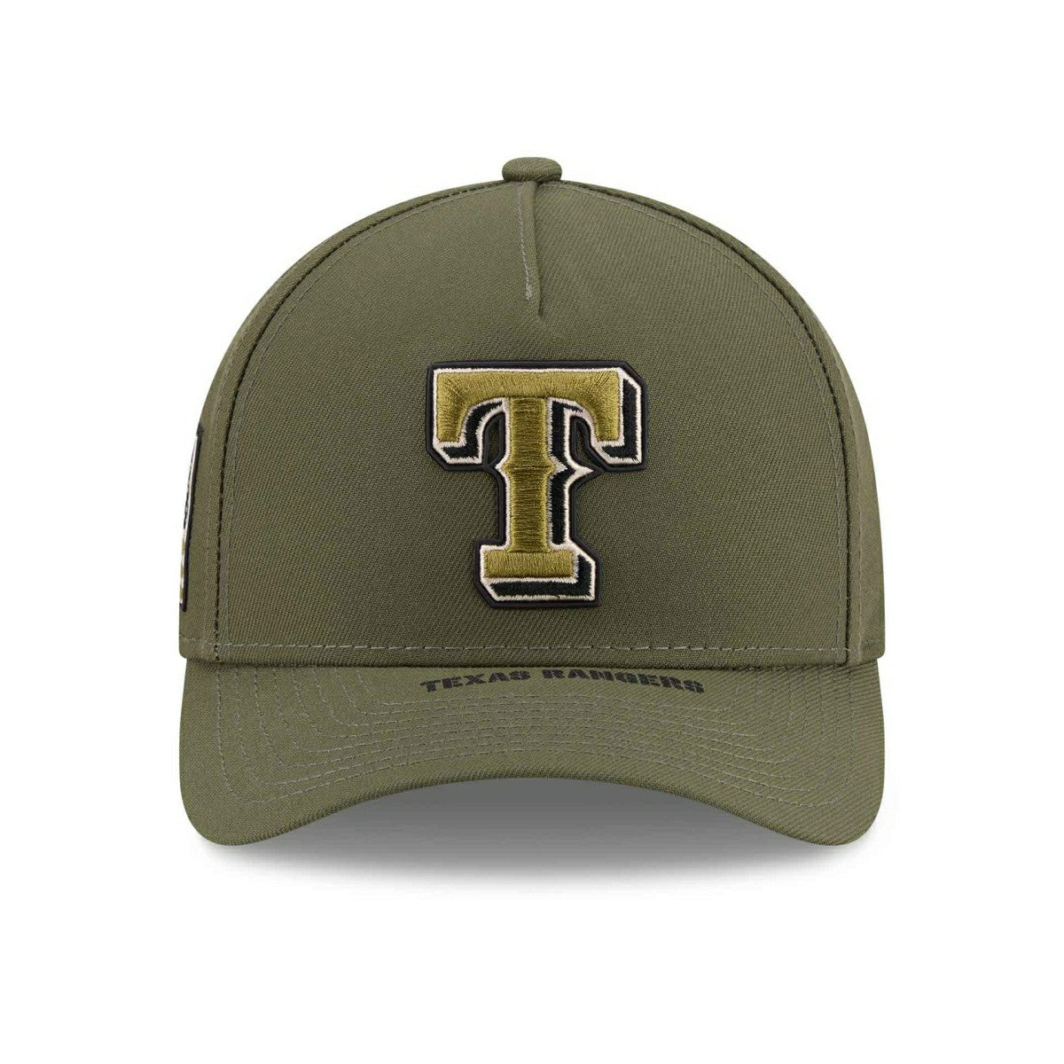 Texas Rangers 2026 MLB Armed Forces 9FORTY M-Crown A-Frame Adjustable Cap Olive Taass US