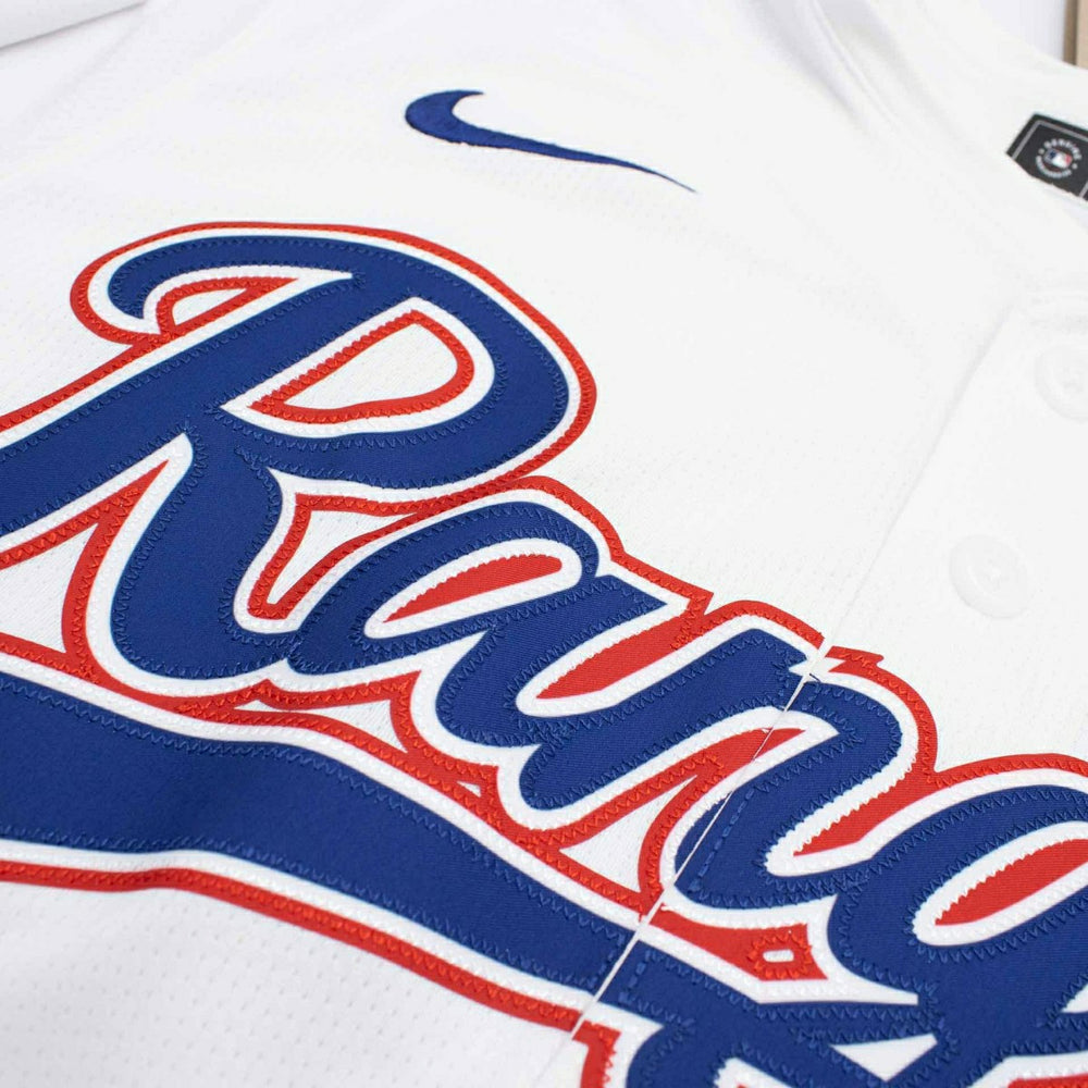 Texas Rangers Home Limited MLB Jersey White Lifestyle