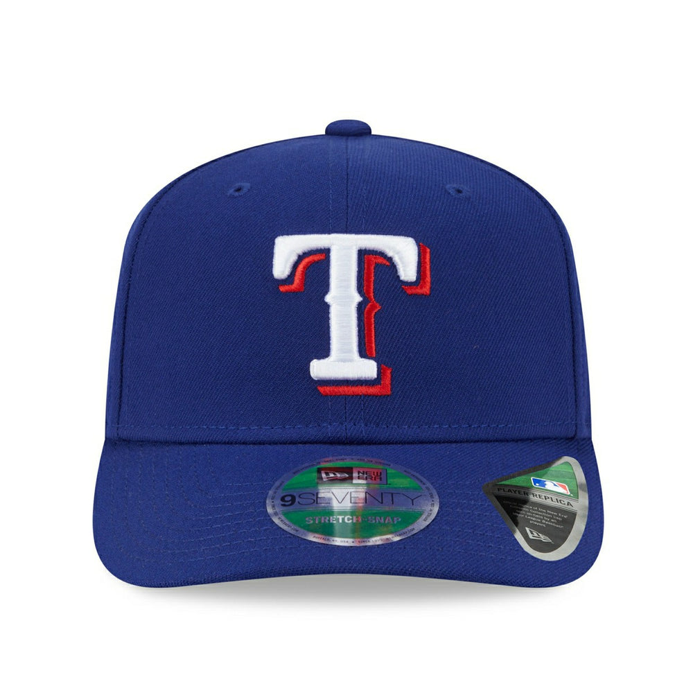 Texas Rangers MLB Player Replica 9SEVENTY Stretch-Snap Cap Game Lifestyle