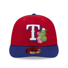 Texas Rangers 2026 MLB Authentic Spring Training 59FIFTY Pre-Curved Cap Red Taass sale