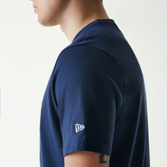 Texas Rangers Team Logo New Era MLB T-Shirt Navy Classic