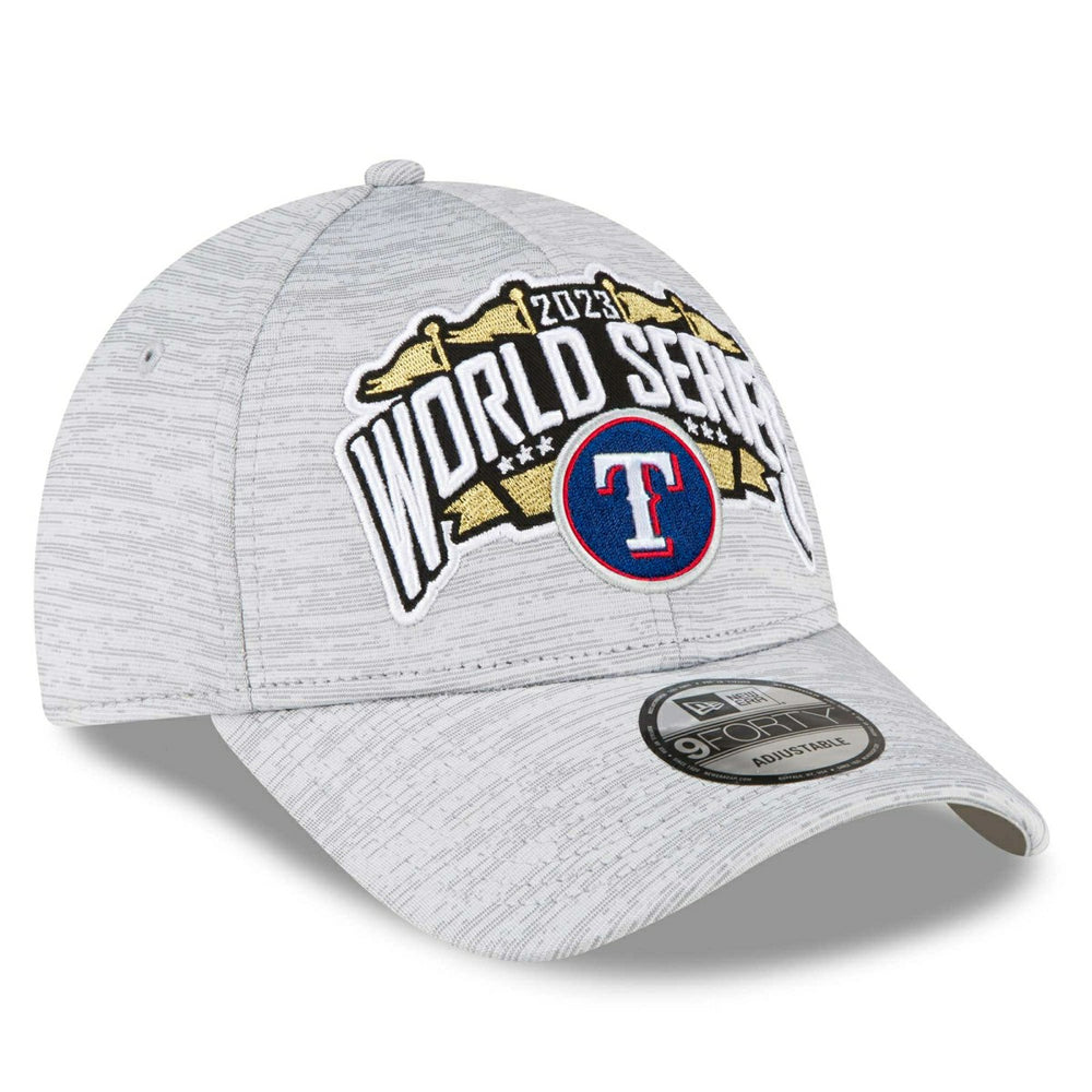 Texas Rangers 2023 ALCS Champions World Series Locker Room 9FORTY MLB Cap Taass sale