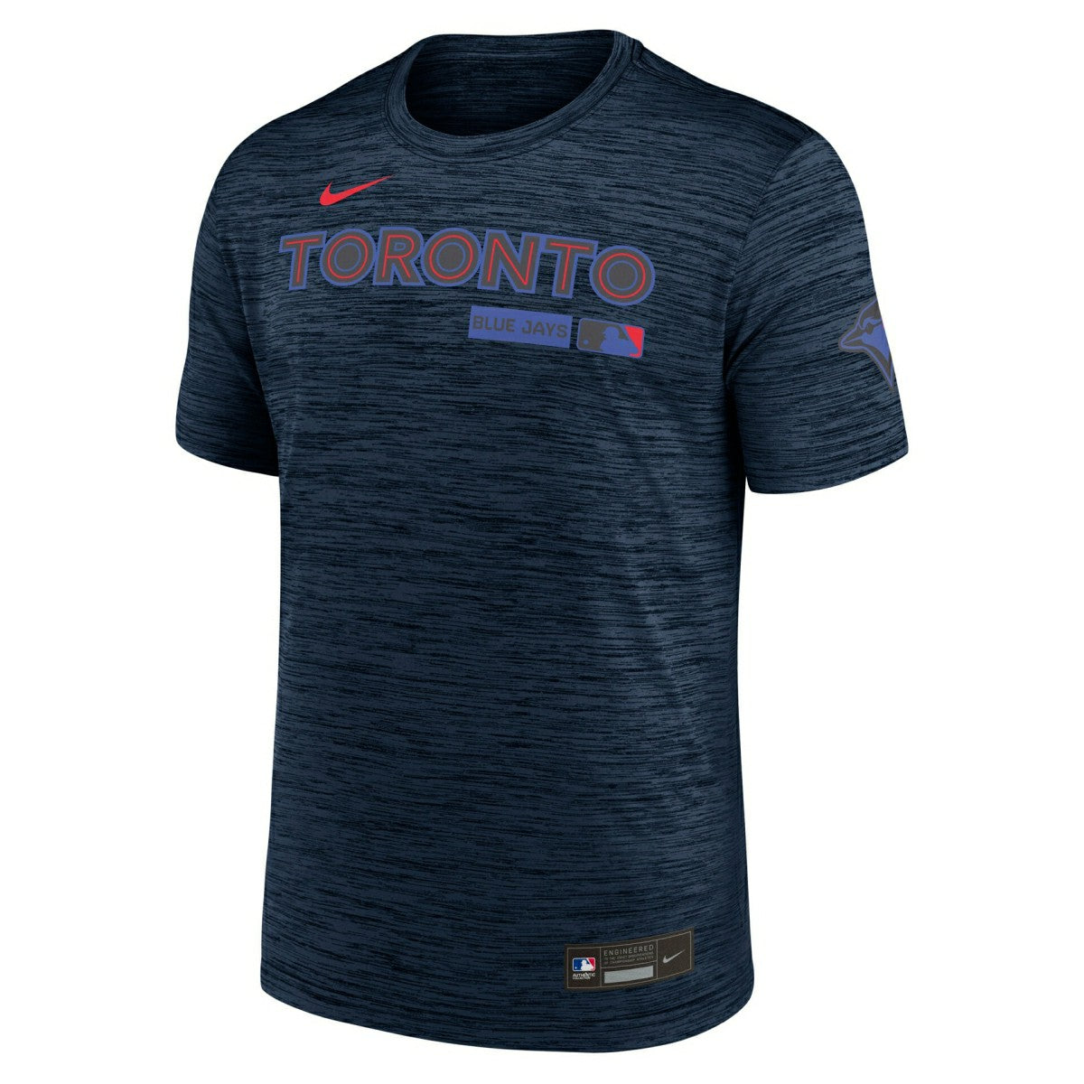 Toronto Blue Jays City Connect 2026 MLB Authentic Velocity T-Shirt Navy Taass US