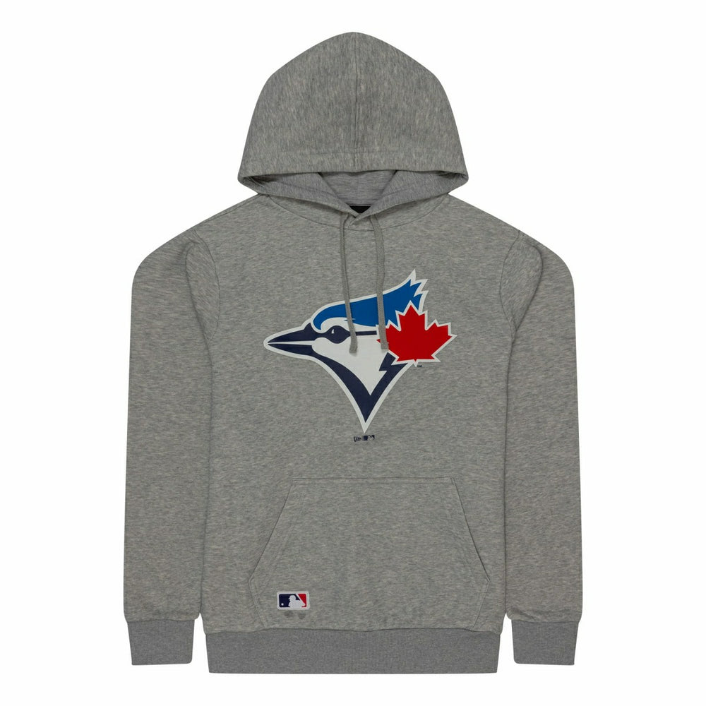 Toronto Blue Jays Team Logo New Era MLB Hoodie Gray Taass for sale
