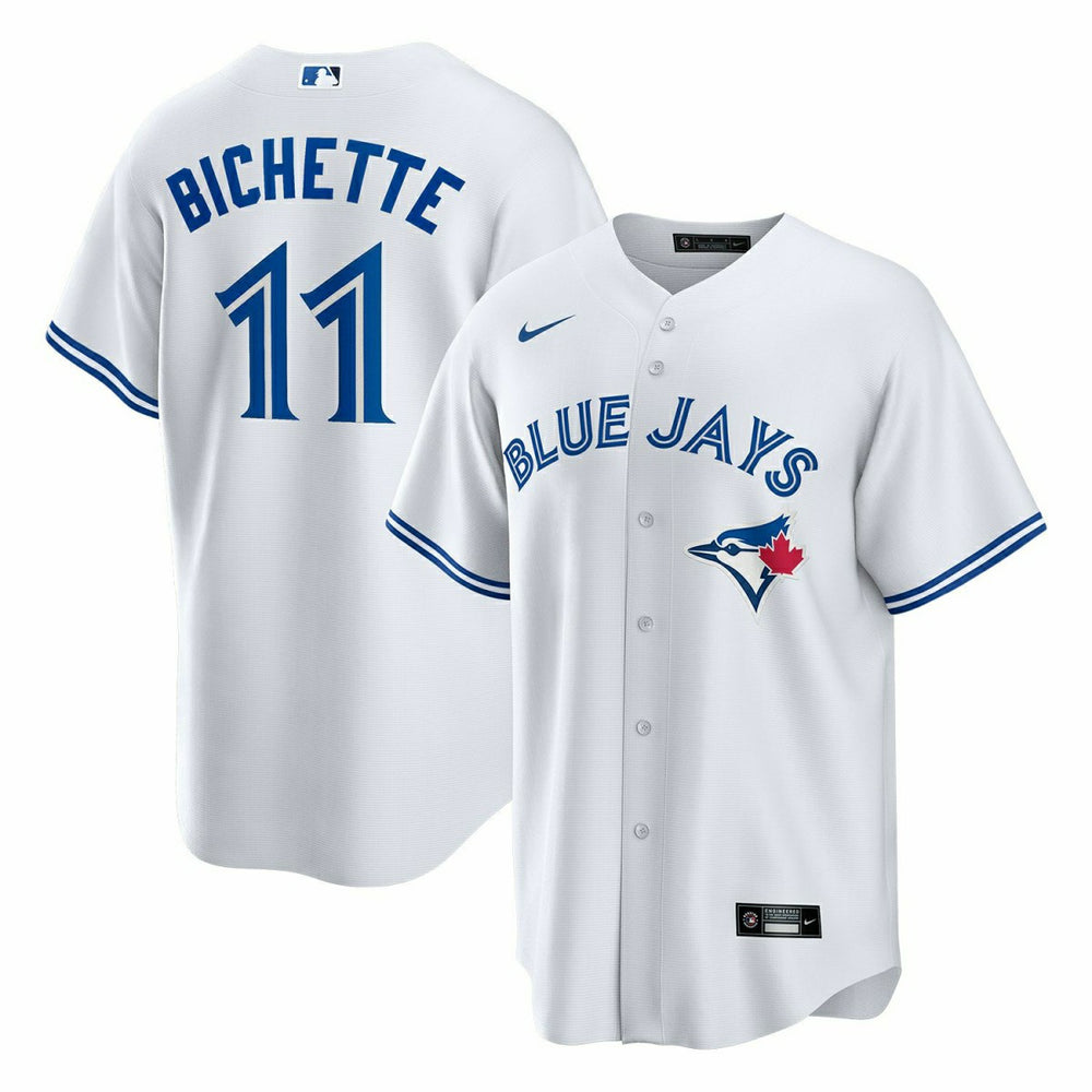 Bo Bichette #11 Toronto Blue Jays Nike MLB Jersey White Taass US