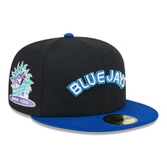Toronto Blue Jays Retro 1996 Spring Training New Era 59FIFTY Fitted Cap Black Lifestyle