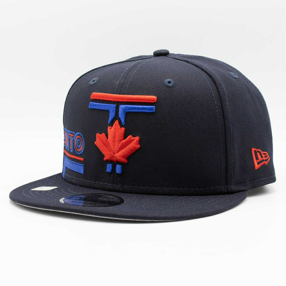 Toronto Blue Jays FP586 City Connect New Era 9FIFTY Snapback Cap Navy Taass US
