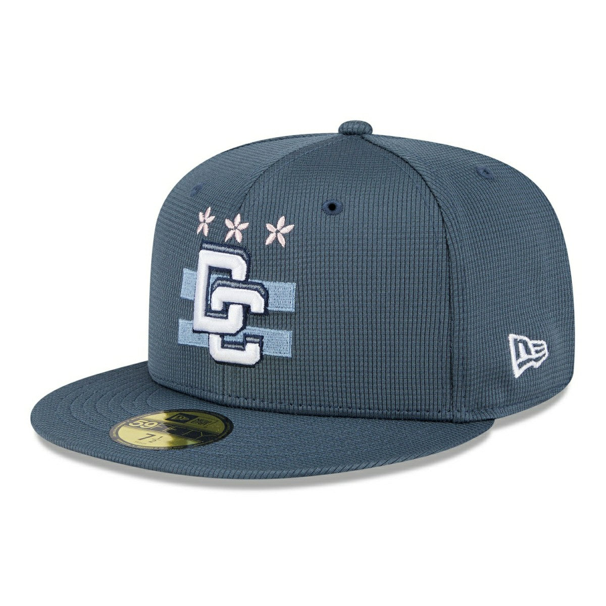 Washington Nationals City Connect 2025 MLB Batting Practice 59FIFTY Fitted Cap Gray Taass for sale