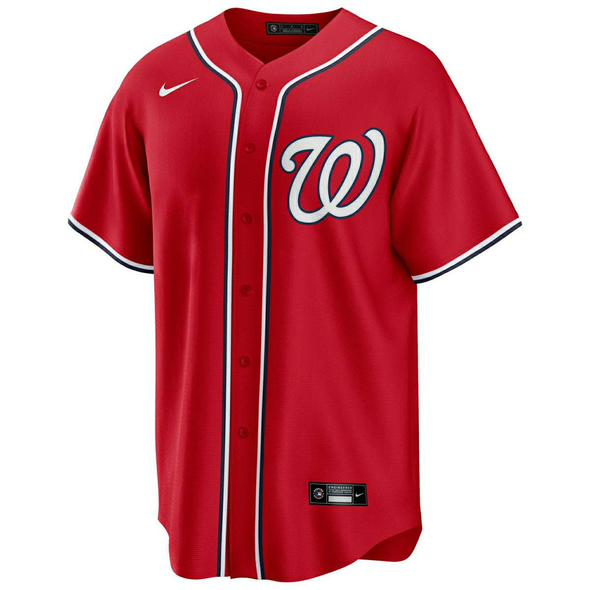 Washington Nationals Nike MLB Alternate Jersey Red Taass for sale