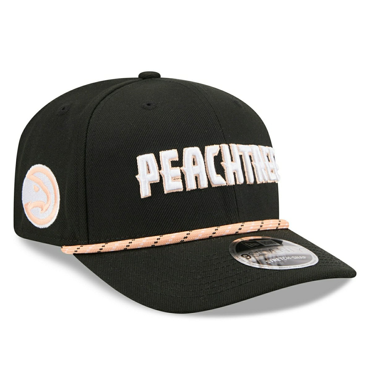Atlanta Hawks 2025-26 NBA City Edition 9SEVENTY Stretch-Snap Cap Fashion