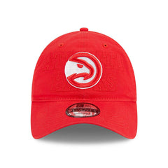 Atlanta Hawks 2023 NBA Draft New Era 9TWENTY Adjustable Cap Red Taass for sale