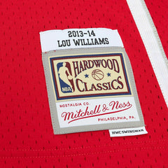 Lou Williams #3 Atlanta Hawks 2013-14 Mitchell & Ness Alternate Swingman NBA Jersey Red Classic
